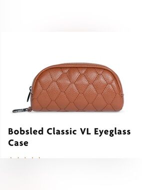 Lug Bobsled VL Eyeglass Case Copper NWT